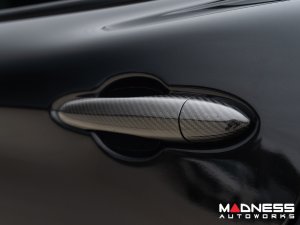 Alfa Romeo Stelvio Exterior Door Handle Set - Carbon Fiber